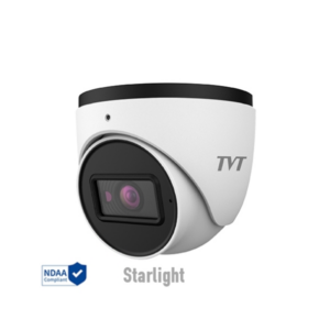 TD-9524S4H-A(D/PE/AR2) 2MP TVT Entry Starlight IPC Turret, IR 20-30m, 2.8mm, built-in Mic