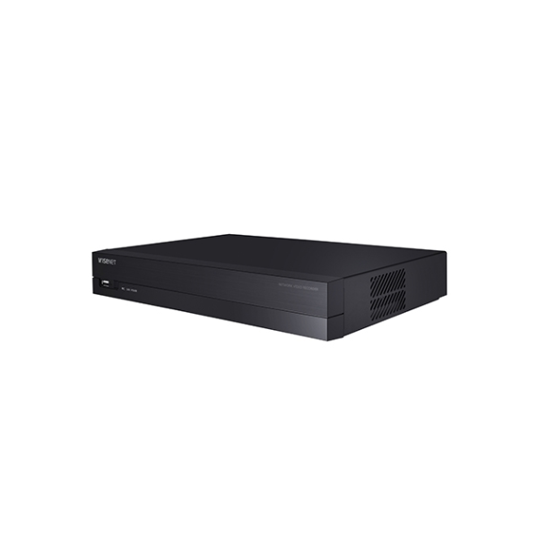 XRN-420S 4Ch 8MP NVR with 4PoE Ports Hanwha