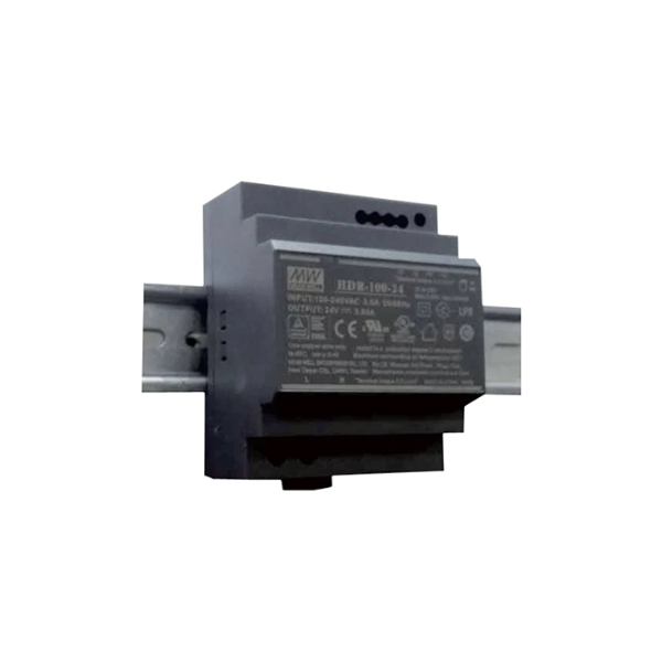 Τροφοδοτικό Ράγας 100.8W/24VDC/4.2A Ultra Slim HDR-100-24 MEANWELL