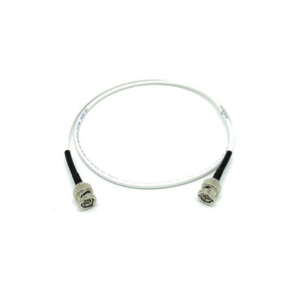 Καλώδιο ΒNC σε BNC RG59 0.6m Λευκό Μαλακό Harken
