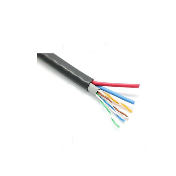 Καλώδιο UTP CAT6 + 2 x 1.00mm Εξωτερικής Χρήσης Μabikal (κουλούρα 100m)