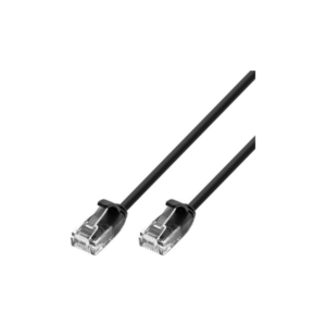 PatchCord UTP Cat6 5m Slim Μαύρο ICOC U6-SLIM-050 Techly