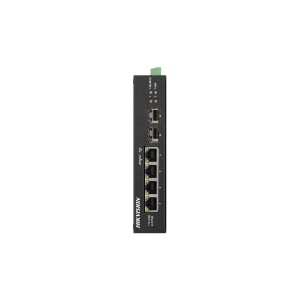DS-3T0506HP-E/HS 4 Port Gigabit Unmanaged POE Switch Hikvision