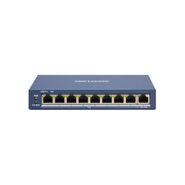 DS-3E1309P-EI/M 8-Port Fast Ethernet Smart POE Switch Hikvision