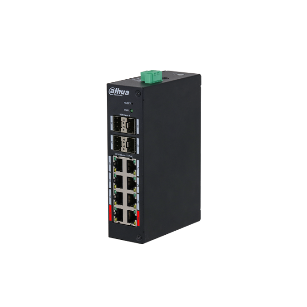 HS4412-8ET-96 12-Port Hardened Managed Switch with 8-Port PoE Dahua