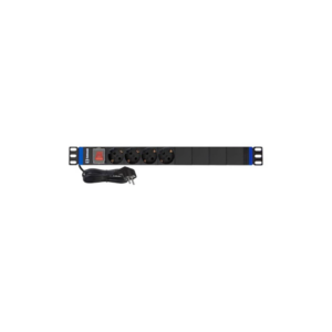 Πολύπριζο Rack 1U 4 Θέσεων Με Διακόπτη Safewell