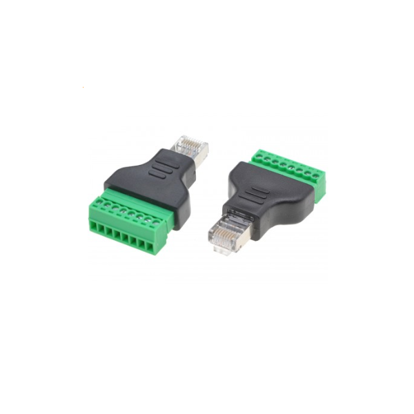 Βύσμα Κλέμας RJ45 – 8pin IADAP TB8T-RJ45M Techly