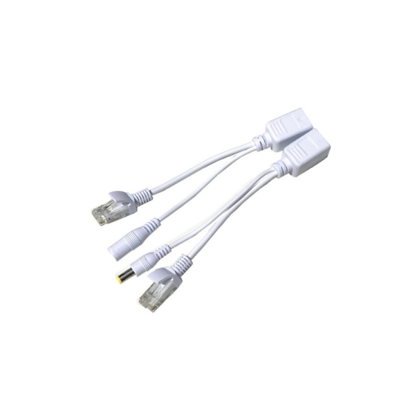 Passive Power over Ethernet PoE Adapter RJ45 Injector + Splitter Harken