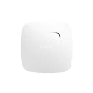 Fire Protect Plus White Wireless Smoke and Heat Detector AJAX