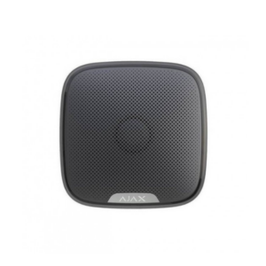 Street Siren Black Wireless Outdoor Siren AJAX