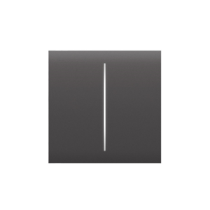 Center Button (2-Gang) Grey Button AJAX