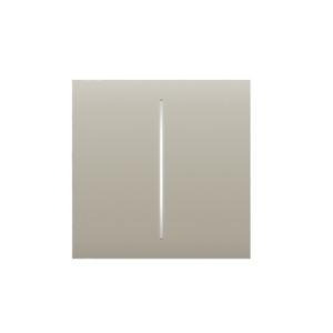 Center Button (2-Gang) Ivory Button AJAX