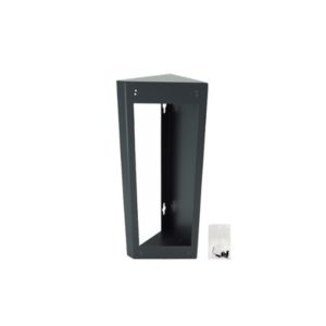 Three Module Gray Corner Bracket 45' Surface for Hikvision Video Door Phone Unit Purple