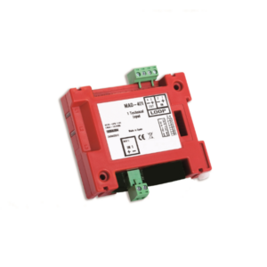 MAD-401 -Διευθυνσιοδοτούμενο Module Ελέγχου Μιας Επιτηρούμενης Εισόδου Με Ενδεικτικό Λειτουργίας Και Έξοδο Nc/Co Detnov