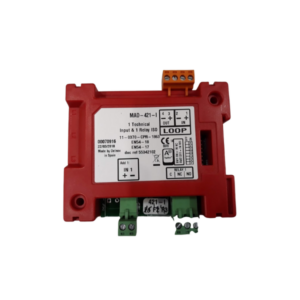 MAD-421-I -Διευθυνσιοδοτούμενο Module Παρακολούθησης Και Ελέγχου 1 Εισόδου Με Ενδεικτικό Λειτουργίας Για Έλεγχο Συσκευών Και 1 Έ