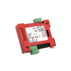 MAD-402 -Διευθυνσιοδοτούμενο Module Ελέγχου Δύο Επιτηρούμενων Εισόδων Με Ενδεικτικό Λειτουργίας Και Έξοδο Nc/Co Detnov