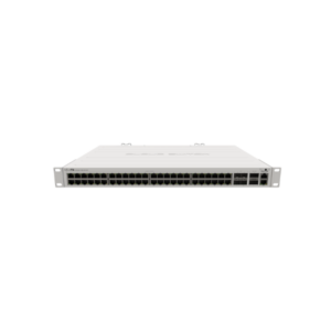 CRS354-48P-4S+2Q+RM Cloud Router Switch 354-48G-4S+2Q+RM with 48 x Gigabit RJ45 LAN, 4 x 10G SFP+ cages, 2 x 40G QSFP+ cages, Ro