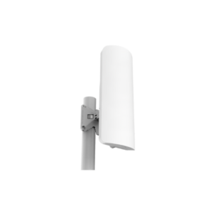 RB911G-2HPnD-12S mANTBox 2 12s with 12dBi 120 degrees 2.4Ghz sector antenna, Dual Chain 802.11bgn wireless, 600MHz CPU, 64MB RAM