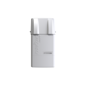 RB912UAG-5HPnD-OUT BaseBox 5 with 600Mhz Atheros CPU, 64MB RAM, 1xGigabit LAN, USB, miniPCIe, built-in 5Ghz 802.11a/n 2x2 two ch