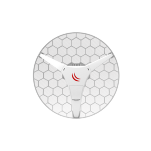 RBLHGG-5acD LHG 5 ac with 24.5dBi 5GHz antenna, Dual Chain 802.11ac wireless, 716MHz CPU, 256MB RAM, 1x Gigabit LAN, POE, PSU, R