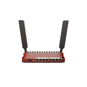 L009UiGS-2HaxD-IN 512MB RAM, 8xLAN, 1x1G PoE-out Ethernet port, RouterOS L5