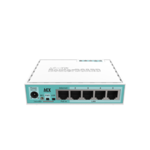 RB750Gr3 hEX with Dual Core 880MHz MHz CPU, 256MB RAM, 5 Gigabit LAN ports, USB, RouterOS L4, plastic case, PSU Mikrotik