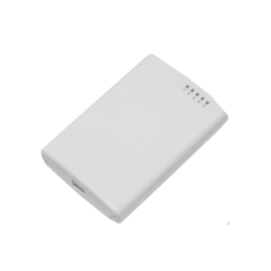 RB750P-PBr2 PowerBOX with 650MHz CPU, 64MB RAM, 5xLAN (four with PoE out), RouterOS L4, outdoor case, PSU, PoE, mounting set Mik