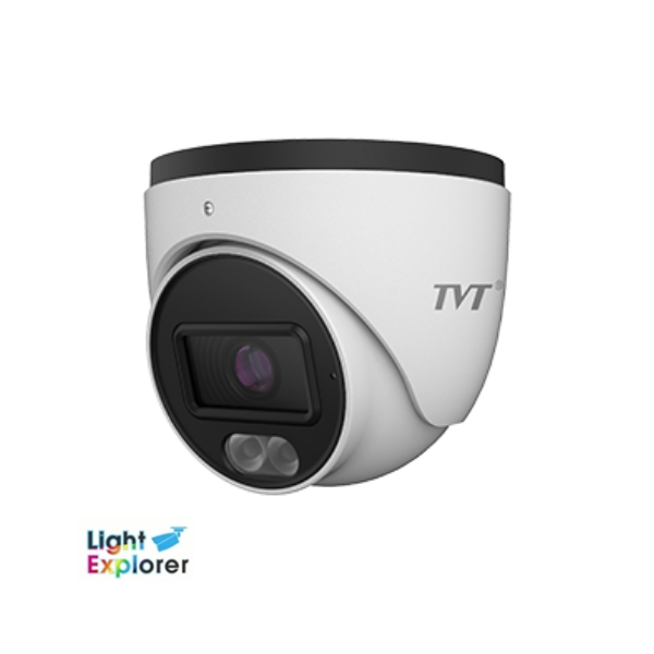 TD-7554AE3(AU/SW/WR2) 5MP TVT Analog Turret Metal, Light Explorer, IR20-30m, Built-in Mic, 2.8mm lens