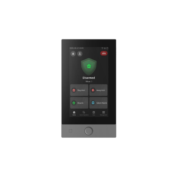 DS-PK670MDW-HWE/Black 7" LCD Touchscreen Keypad Hikvision AX HYBRID PRO