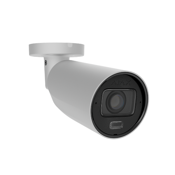 Bullet Cam HLVF (8 Mp) White AJAX