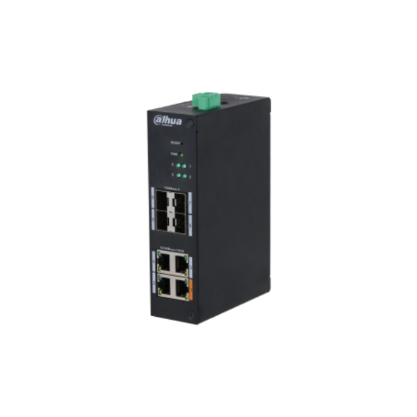 HS4408-4ET-60 8-Port Hardened Managed Switch with 4-Port PoE Dahua