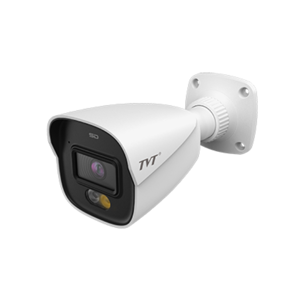 TD-9461S4L-C(D/PE/AW1) 6MP TVT Dual Illumination Entry IPC Bullet Metal, IR20-30m, built-in Mic, 2.8mm