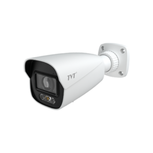 TD-9482S4-C(D/PE/AW3) 8MP TVT Dual Illumination AI IPC Bullet Metal, IR 30-50m, built-in Mic, 2.8mm
