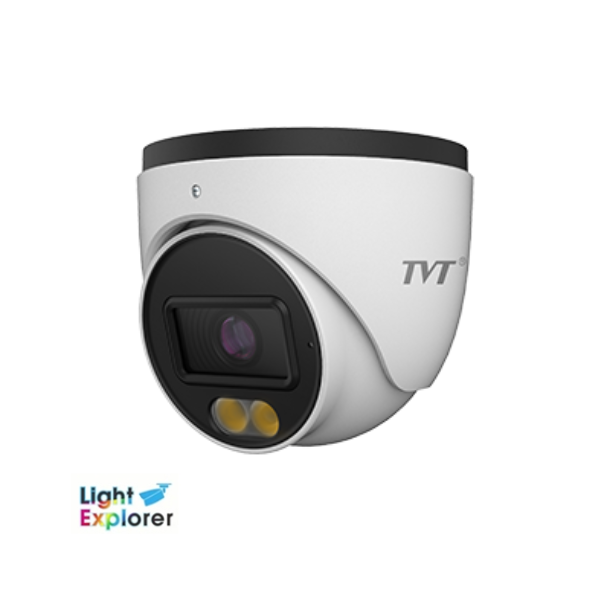 TD-9544C4(PE/WR1) 4MP TVT IPC Turret Metal, Light Explorer, IR10-20m, Built-in Mic, 2.8mm lens